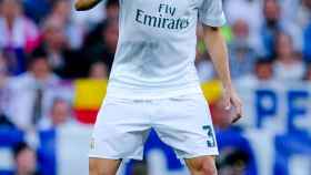 Pepe en un partido de este año con el Real Madrid.