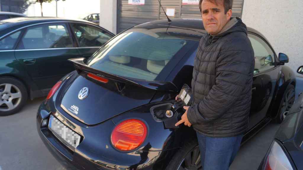 Javier GonzÃ¡lez, propietario de dos vehÃ­culos gasolina transformados a GLP