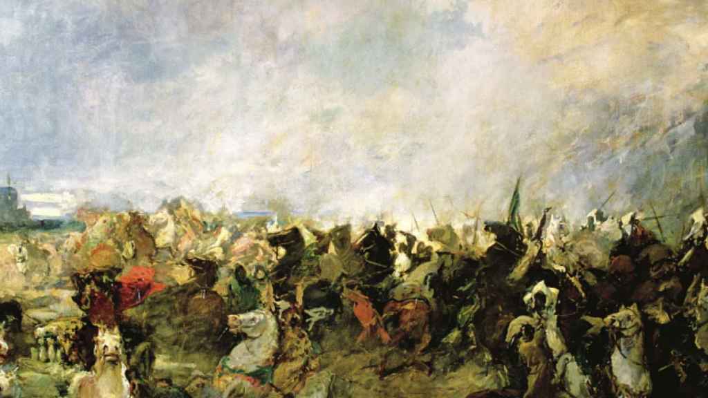La batalla de Guadalete.